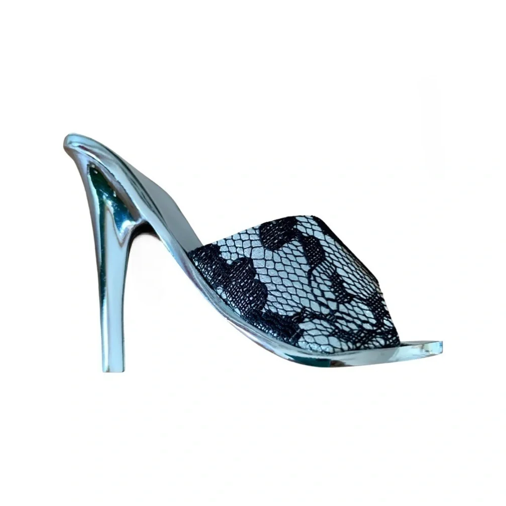 Wild Eye Design Silver and Black Stiletto Bottle Opener